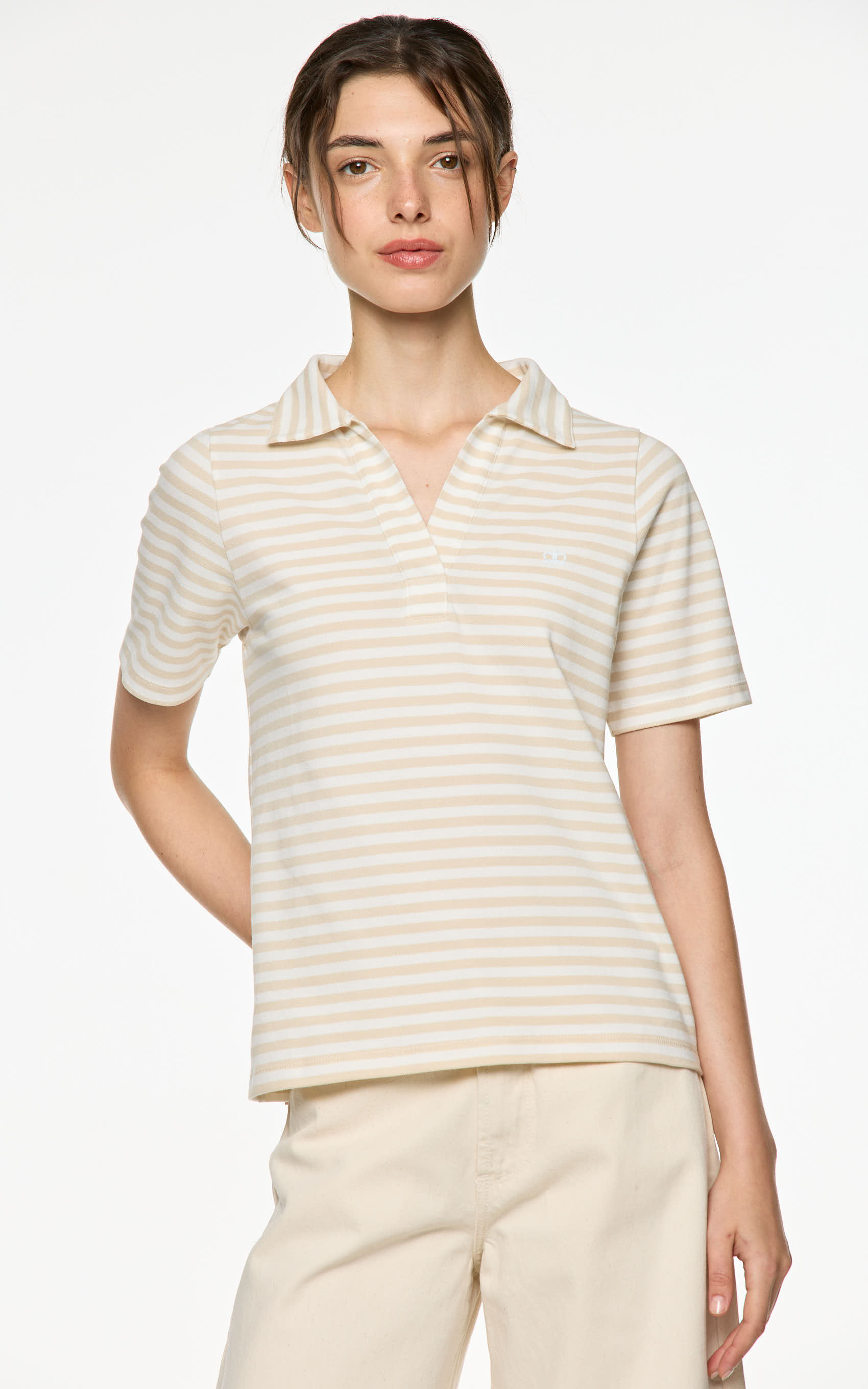 Remera Beige